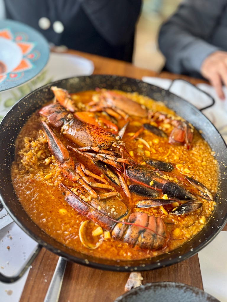 Menu of Restaurants in Benidorm, Restaurante la Cartuja, Arroz meloso de bogavante