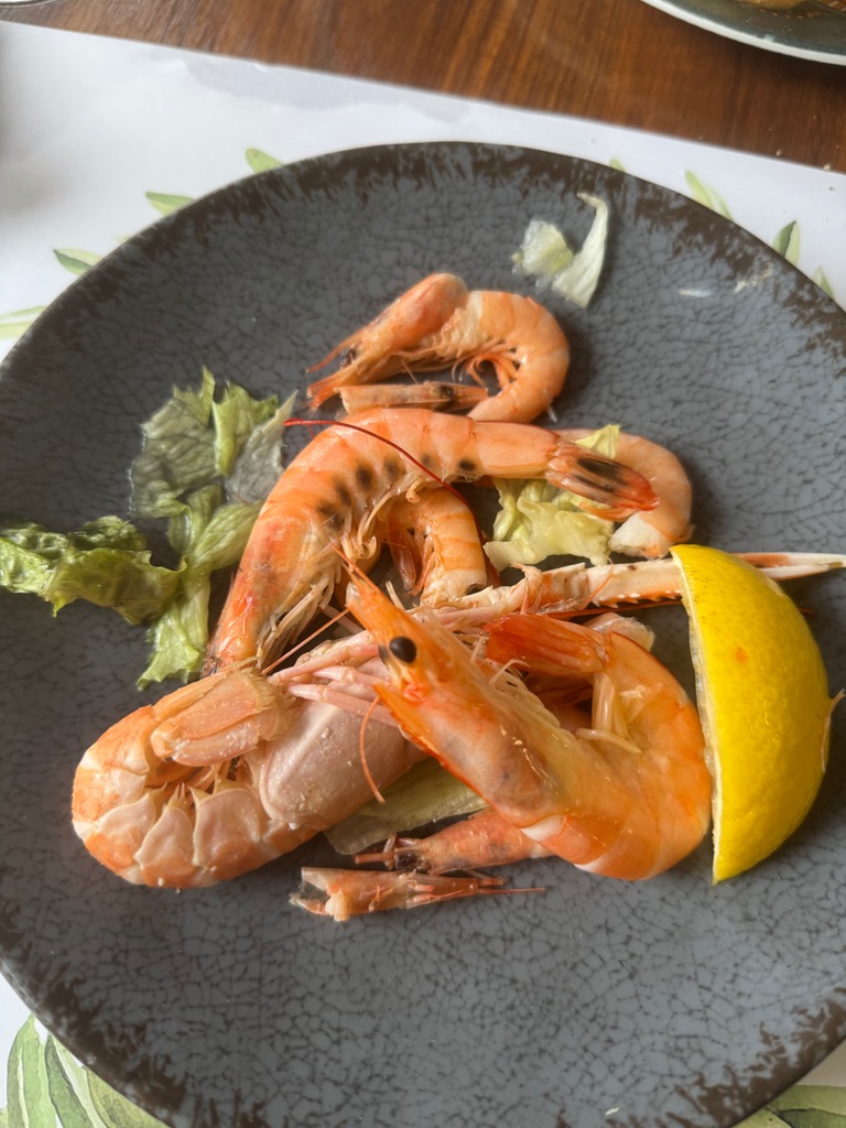Menu of Restaurants in Benidorm, Restaurante la Cartuja, Gamba blanca