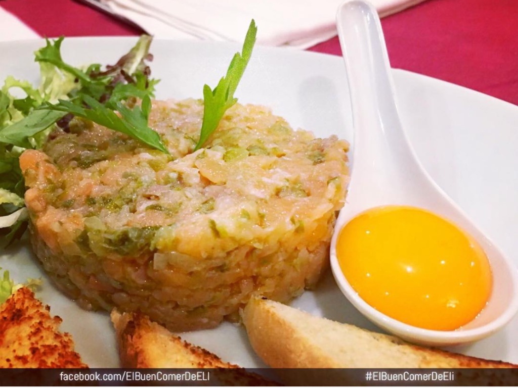 Menu of Restaurants in Benidorm, Taberna Manila, Tartar de Salomón