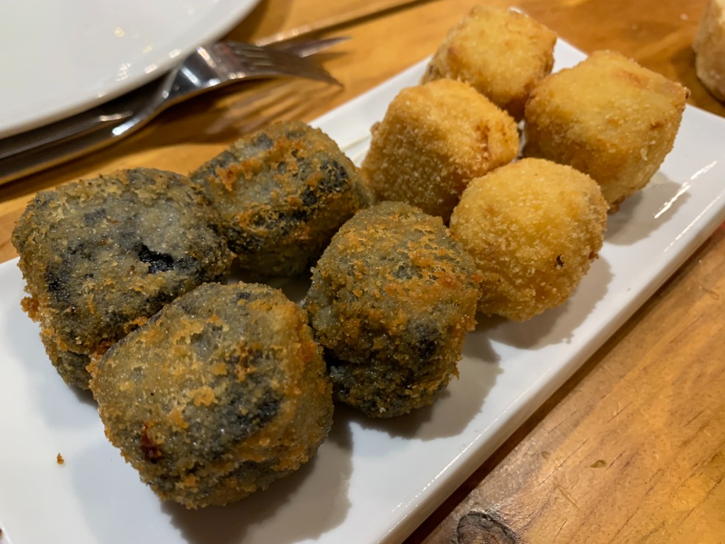 Carta de Restaurantes en Bilbao, Asador Arde Bilbao, Croquetas melosas