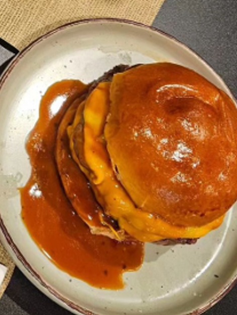 Carta de Restaurantes en Bilbao, Baka Vieja Burger Shop, Hamburguesa Bacon Arce