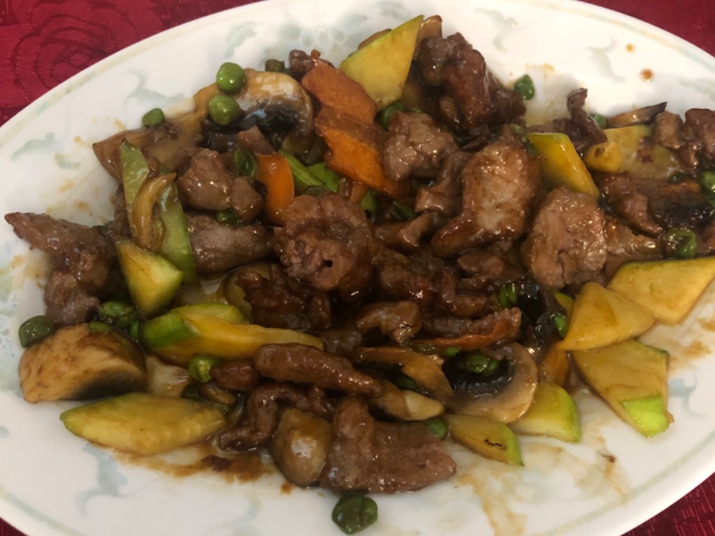 Carta de Restaurantes en Bilbao, Chino Zorrotza, Ternera con bambú y setas chinas