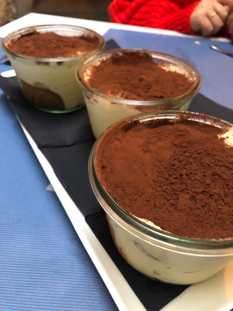 Menu of Restaurants in Bilbao, Demaio | Pizza Gourmet, Tiramisú
