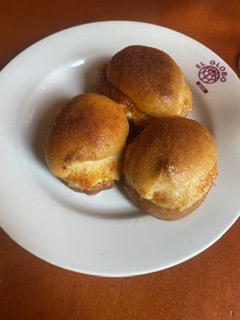 Carta de Restaurantes en Bilbao, El Globo taberna, Txangurro gratinados