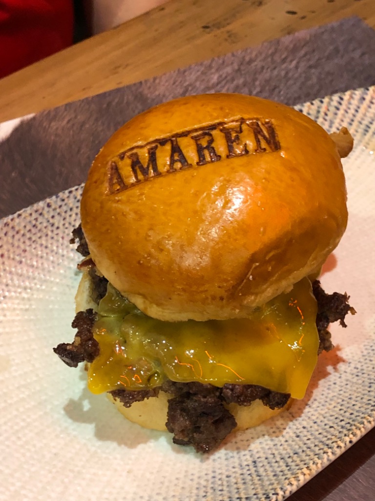 Carta de Restaurantes en Bilbao, Hambueysería Amaren, Hamburguesa Berrenda Colorada