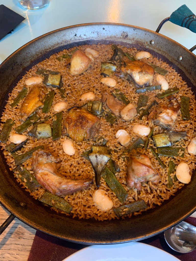 Menu of Restaurants in Bilbao, SOKARRAT, Paella valenciana