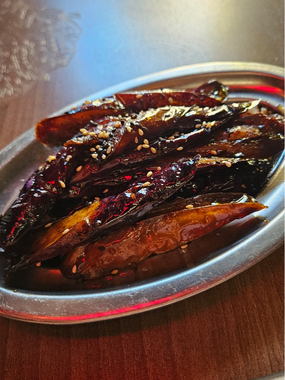 Carta de Restaurantes en Burgos, Kamado Asian Food, Berenjena tian