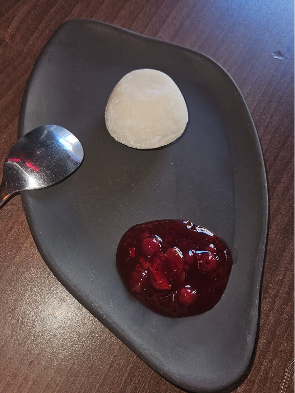 Carta de Restaurantes en Burgos, Kamado Asian Food, Mochi vainilla