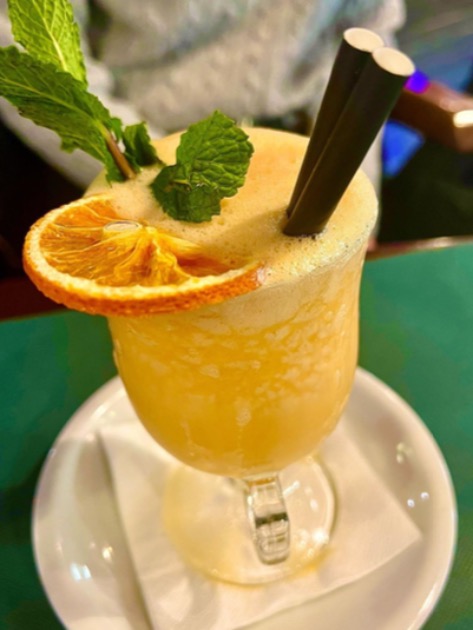 Menu of Restaurants in Burlata, Cervecería Williams, Sorbete de mandarina
