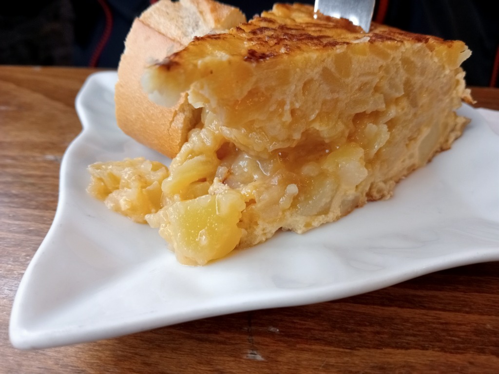 Carta de Restaurantes en Burlada, Taberna Ostarte, Pintxo de tortilla de patata