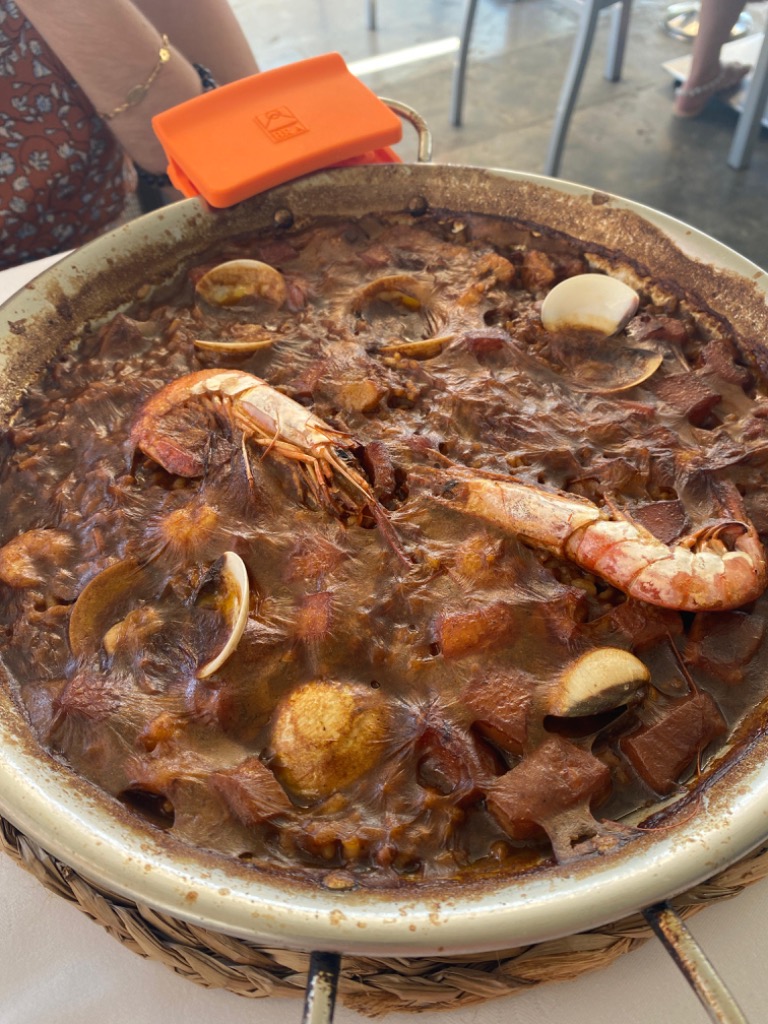 Menu of Restaurants in Calonge, Restaurant Guillermu, Paella de marisco