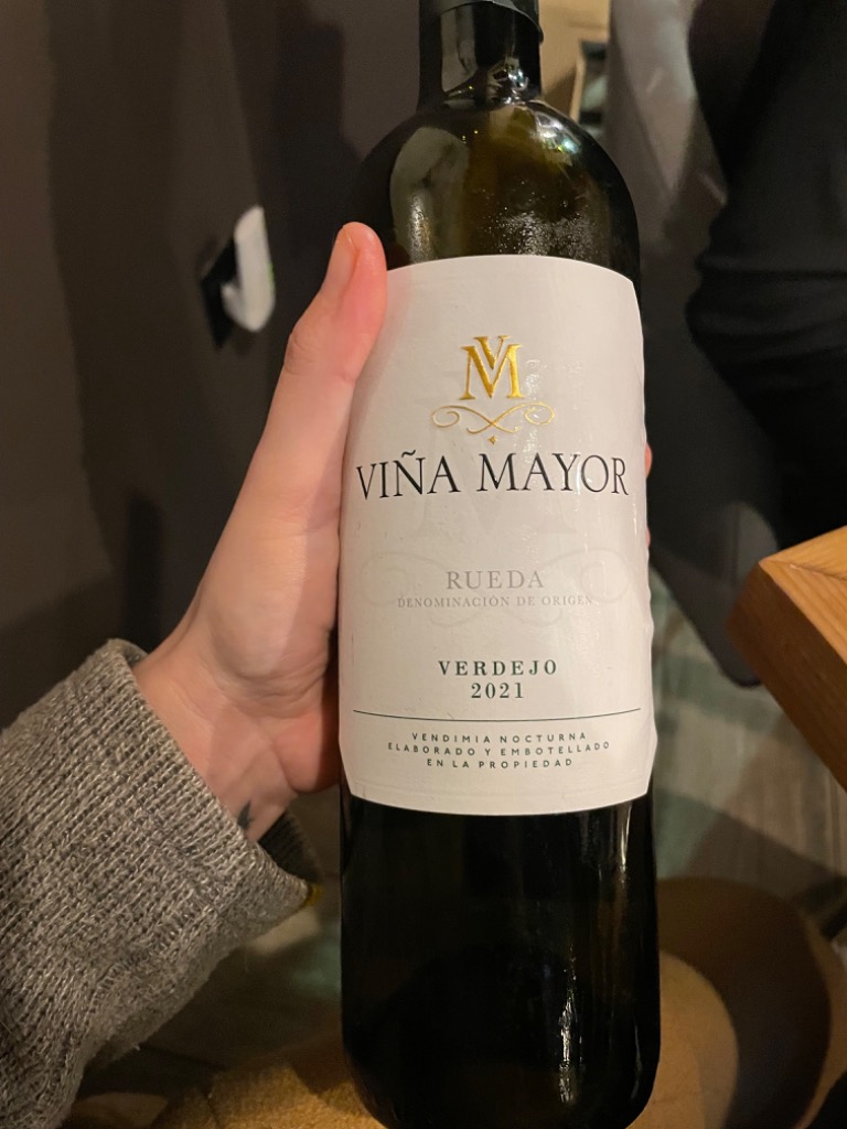 Carta de Restaurantes en Campell, Mordida Restaurante, Vino blanco viña mayor