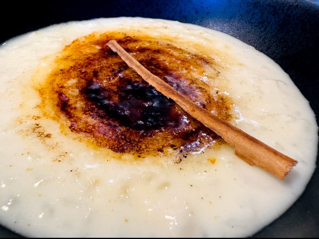 Menu of Restaurants in Cangas de Onis, Restaurante El Molín de la Pedrera, Arroz con leche requemado