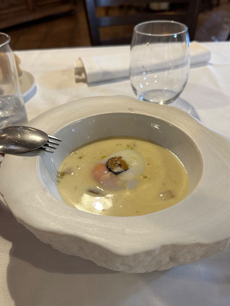 Carta de Restaurantes en Casalarreina, La Vieja Bodega, Huevo cocinado a baja temperatura