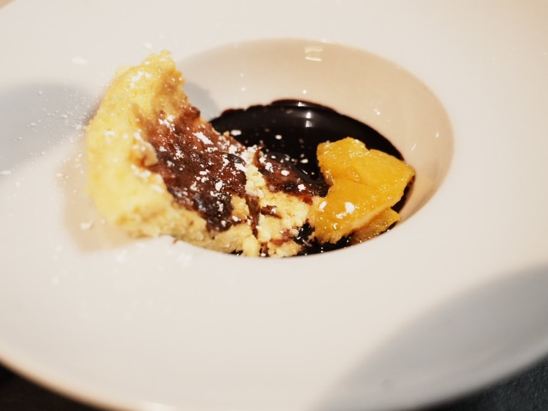 Recomendación gastronómica de Cerler: Pastel de naranja con chocolate