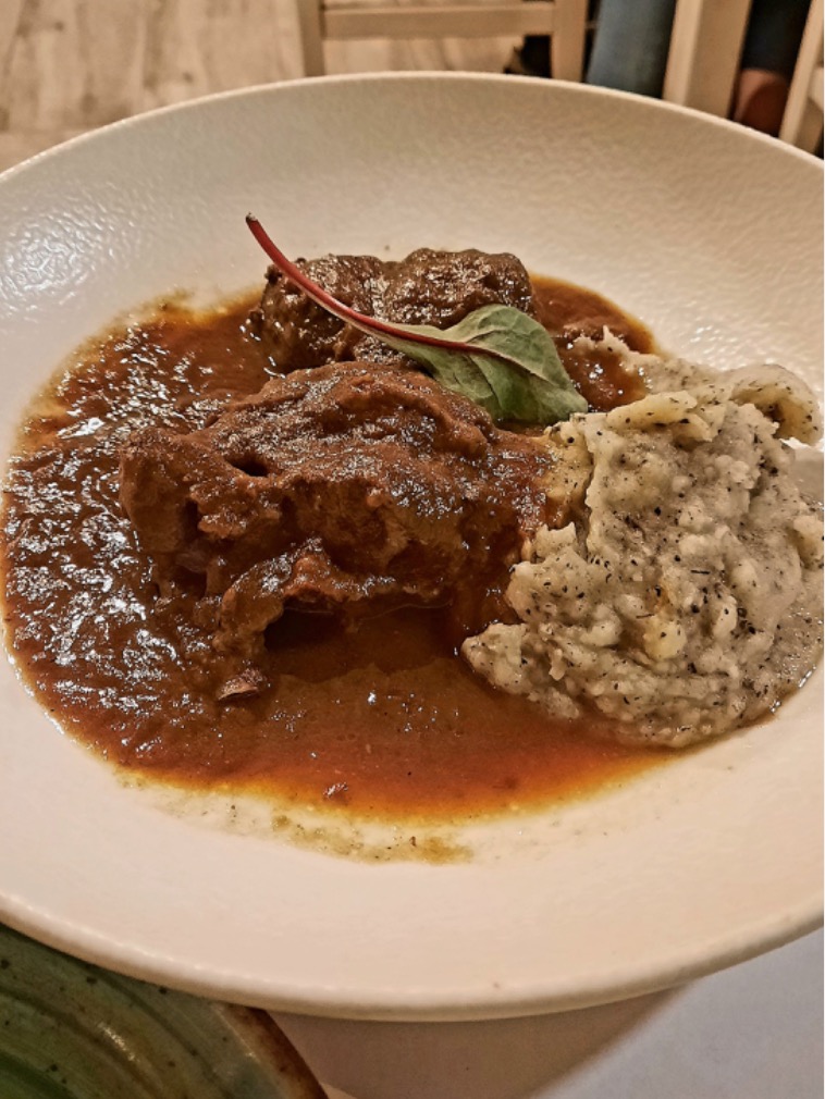 Carta de Restaurantes en Chiclana, EL ARBOL TAPAS, Carrillada de cerdo ibérico