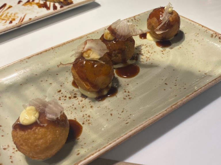 Menu of Restaurants in Churra, Udon, Takoyaki