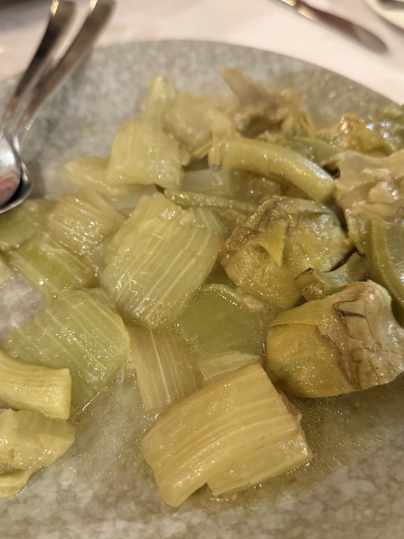 Menu of Restaurants in Cizur Menor, Martintxo Asador Sidreria / Sagardotegi Erretegia, Cardo con alcachofas