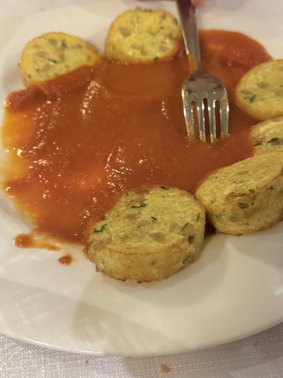 Menu of Restaurants in Cizur Menor, Martintxo Asador Sidreria / Sagardotegi Erretegia, Relleno con tomate casero