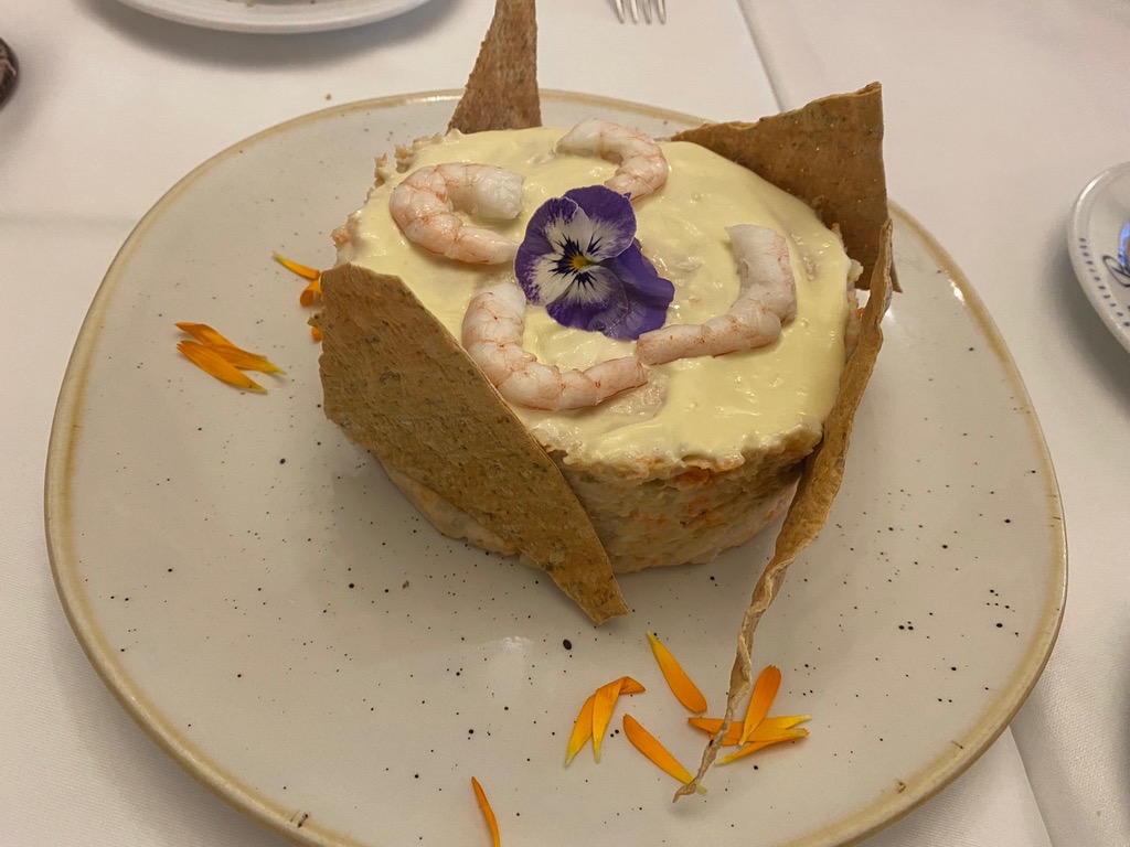 Carta de Restaurantes en Coín, Restaurante Casa Paco de Coín, Ensaladilla Rusa de gambas