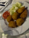 Carta de Restaurantes en Comarruga, El Pingüino Restaurante, Buñuelos de bacalao