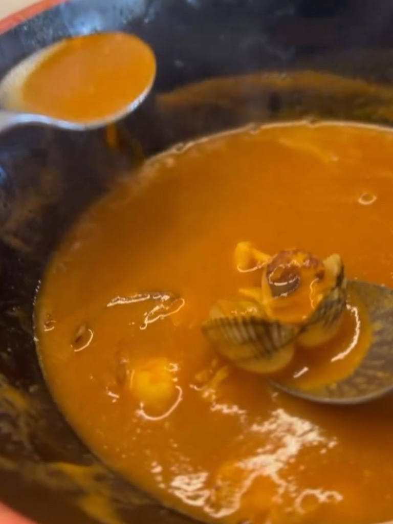 Carta de Restaurantes en Combarro, TINTANEGRA, Sopa de pescado