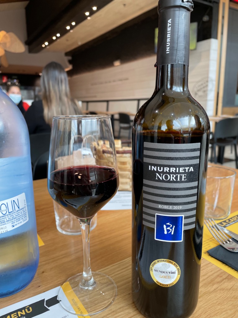 Carta de Restaurantes en Cordovilla, La Tasca de Don José La Morea, Vino Inurrieta Norte