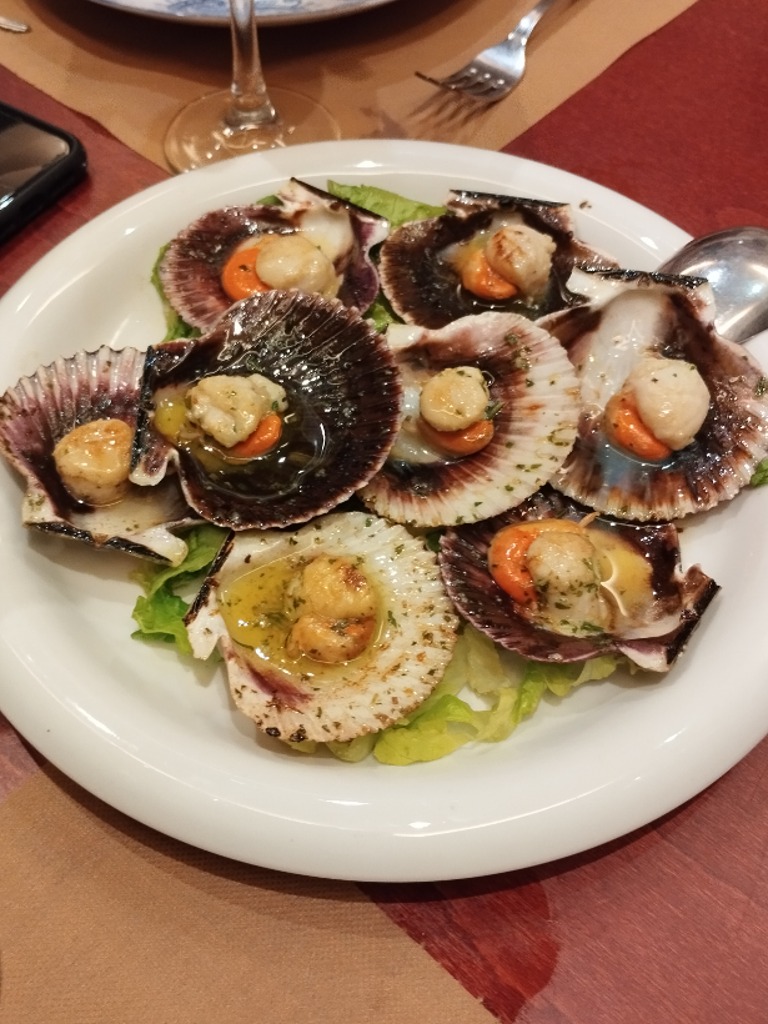 Carta de Restaurantes en Coruña, Bocarrana, Zamburiñas