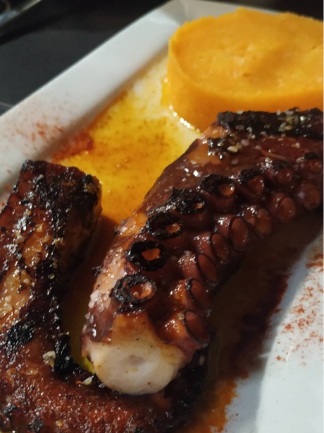Carta de Restaurantes en Coruña, Orballo, Pata de pulpo