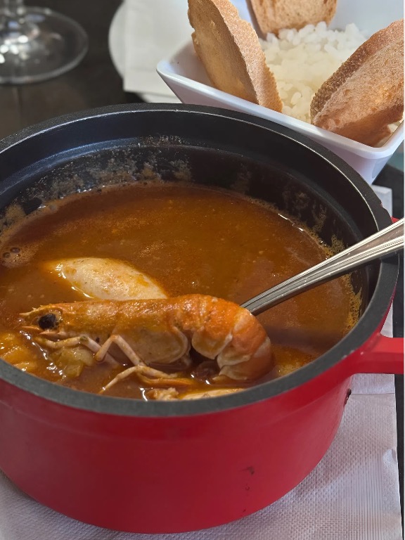Recomendación gastronómica de Creixell: Sopa de pescado