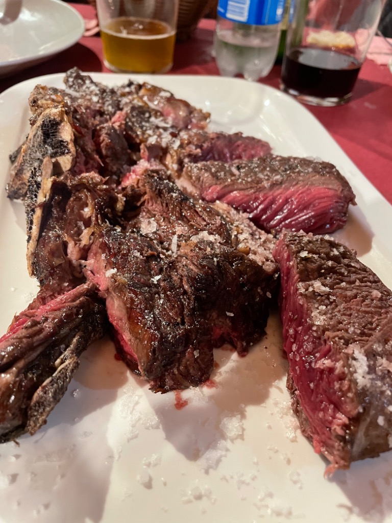 Carta de Restaurantes en Donamaria, Donamariko Herriko Ostatua, Chuleta de vaca