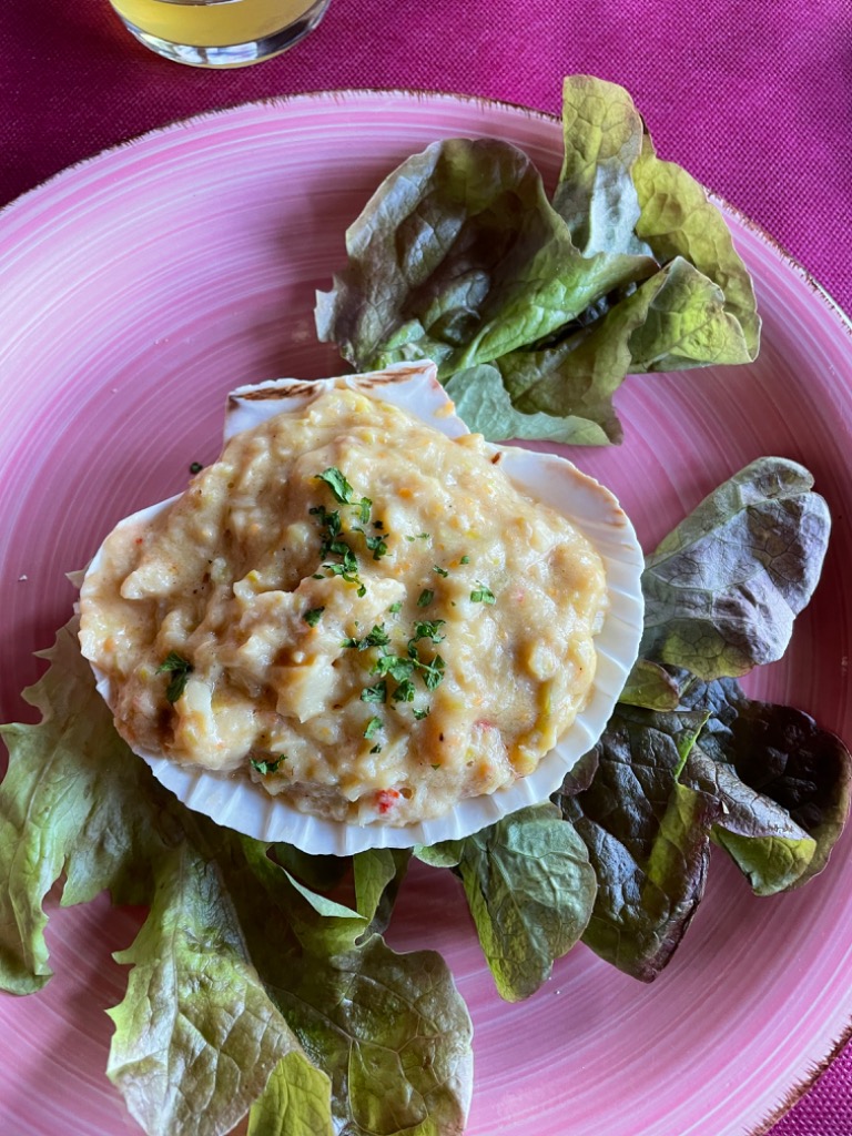 Carta de Restaurantes en Donamaria, Donamariko Herriko Ostatua, Vieira rellena