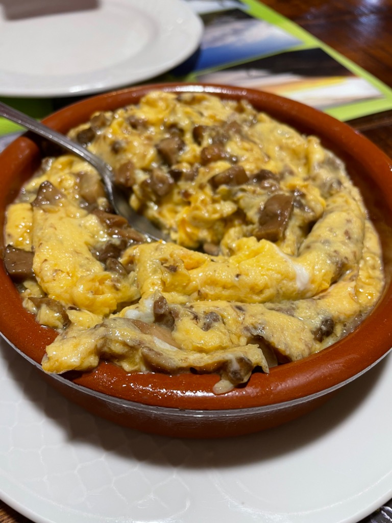 Carta de Bares en Doneztebe, Ameztia Bar, Revuelto de hongos