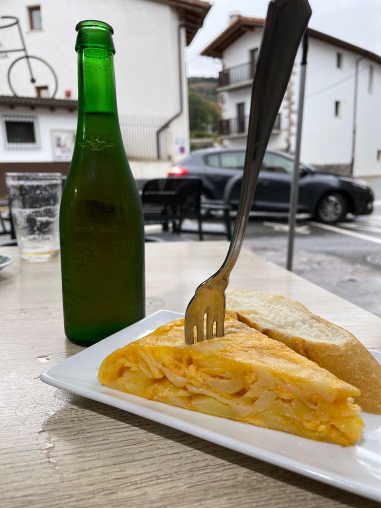 Carta de Bares en Doneztebe, Ameztia Bar, Tortilla de patata