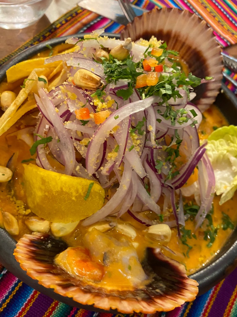 Carta de Restaurantes en Donostia, APU•MAR Peruarra, Ceviche Apu Mar