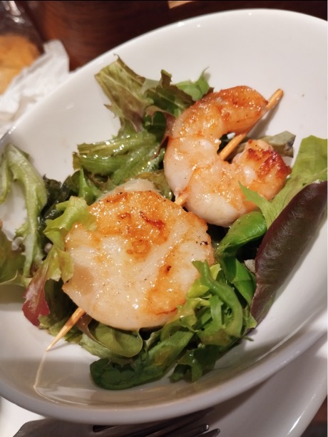 Carta de Restaurantes en Donostia, Gandarias, Brocheta de vieira