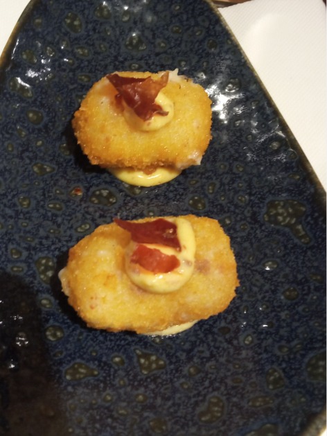 Menu of Restaurants in Donostia, Mesón Portaletas, Croqueta de jamón