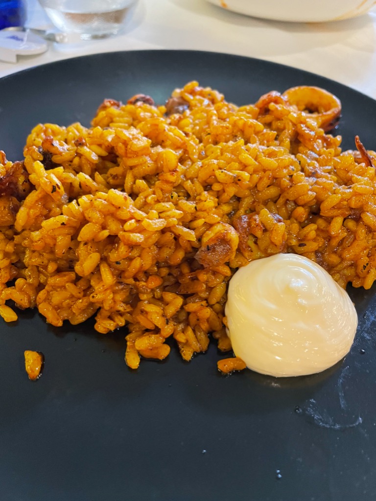 Menu of Restaurants in Elche, Monumental, Arroz a banda