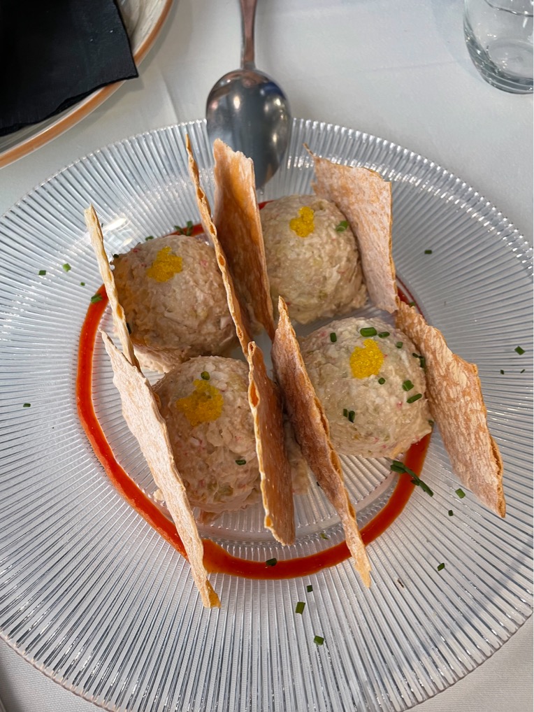 Menu of Restaurants in Elche, Monumental, Ensaladilla rusa