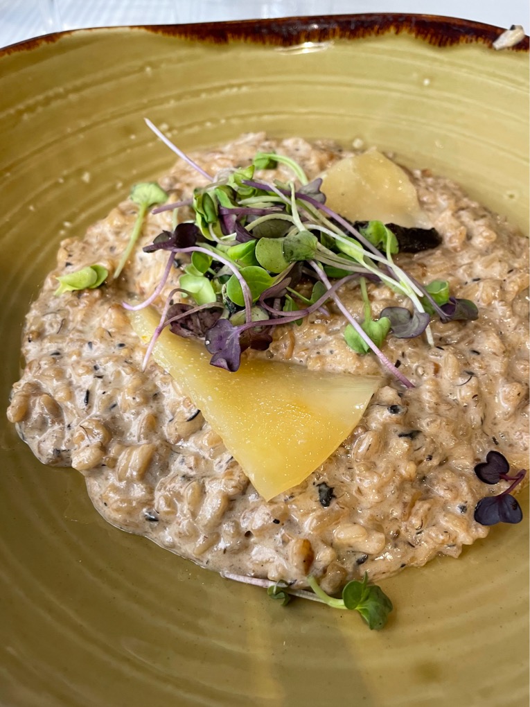 Menu of Restaurants in Elche, Monumental, Risotto de trufa