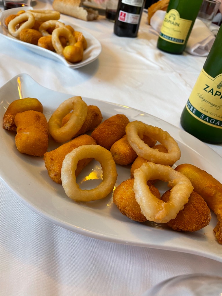 Carta de Restaurantes en Elgorriaga, Restaurante Hilarión, Fritos variados