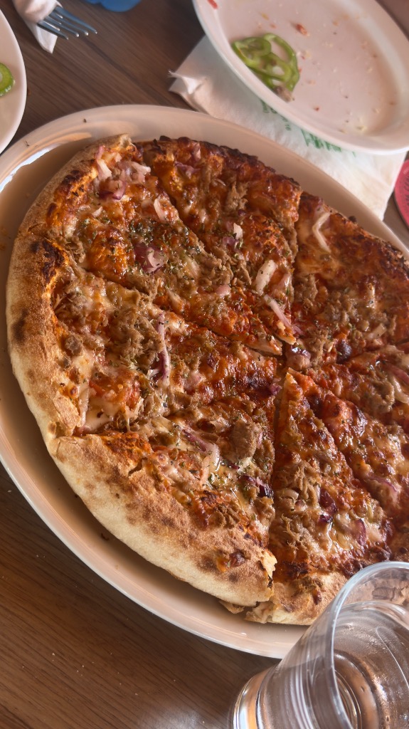 Valoración y opiniones de comida y bebida en Formentera, Restaurant Can Rafalet, Pizza de atún