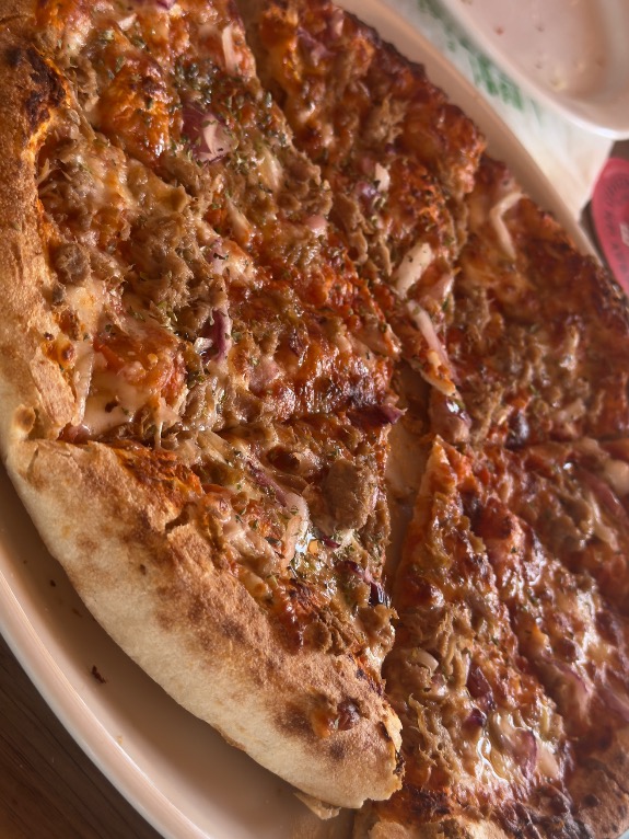 Valoración y opiniones de comida y bebida en Formentera, Restaurant Can Rafalet, Pizza de atún