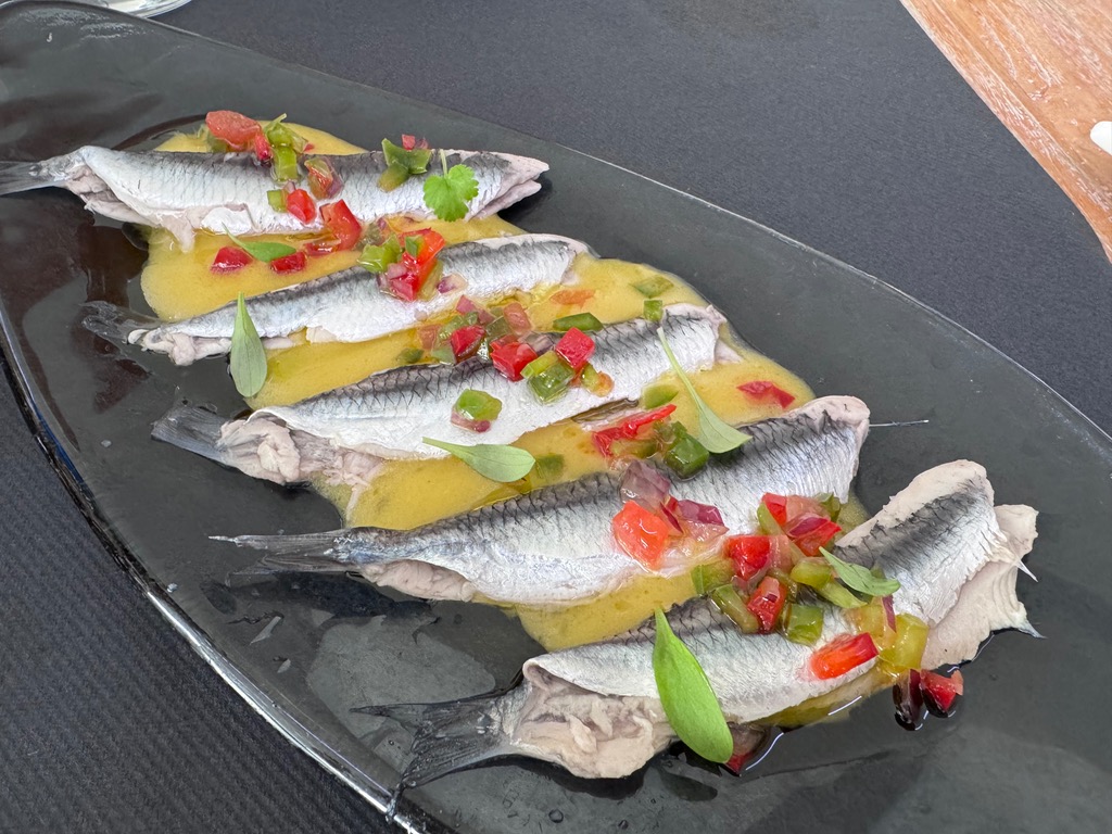 Menu of Restaurants in Fuengirola, Med Restaurante, Boquerones de Málaga