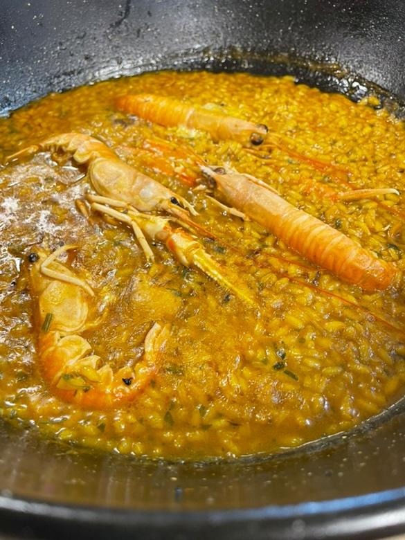 Gastronomy recommendation in Gandia: Arroz meloso de cigala