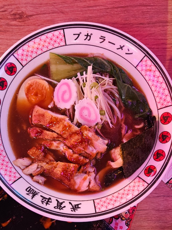 Carta de Restaurantes en Vitoria, Buga Ramen Vitoria, Ramen teriyaki chicken
