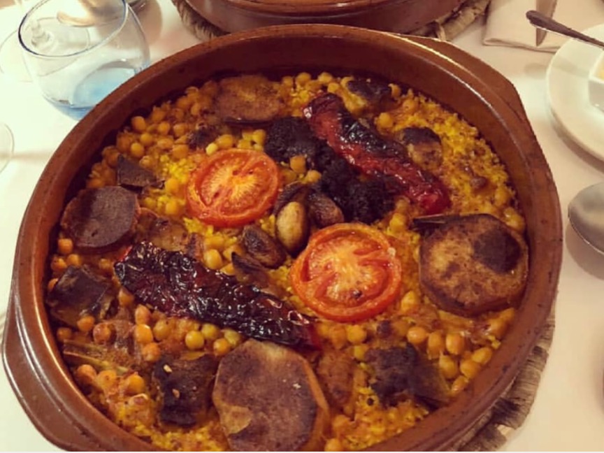 Carta de Restaurantes en Gata de Gorgos, Restaurante El Corral del Pato, Arroz al horno
