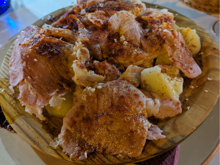 Carta de Restaurantes en Getafe, Las Ventas de Velázquez restaurante, Lacón a la gallega