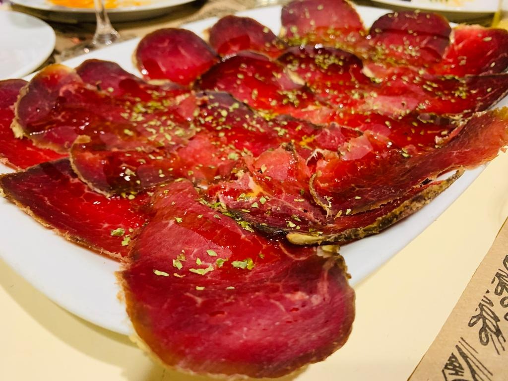 Carta de Restaurantes en Gijón, Los Espumeros de Cimavilla, Cecina aliñada