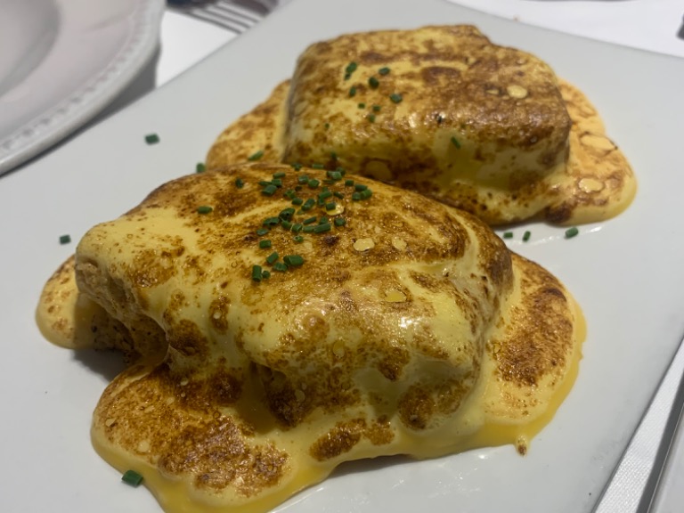 Carta de Restaurantes en Gijón, Restaurante Gijón Antiguo Zabala, Pastel de centollo gratinado